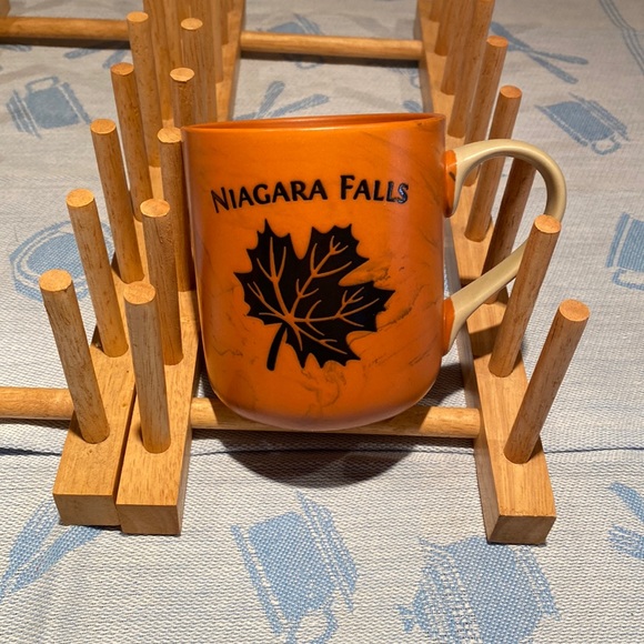 Other - Niagara Falls souvenir mug. Nice orange and brown.4 inches tall by 3 inches wide